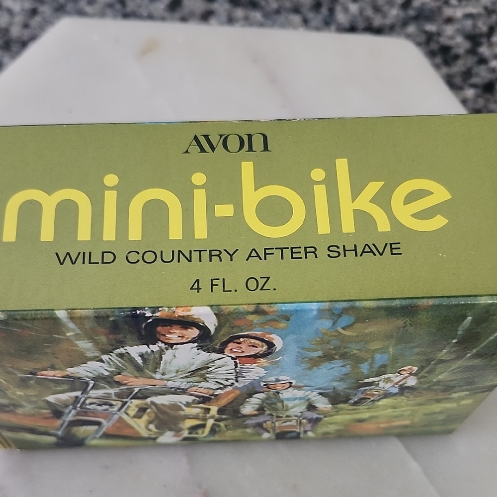 Avon Mini-Bike Wild Country After Shave Full NOS